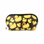Oh My Pop Neceser Jelly Cuac Amarillo, Gran Capacidad Interna, Bolsillo Interior, Cremallera Superior, Dimensiones 18 x 34 x 11 cm