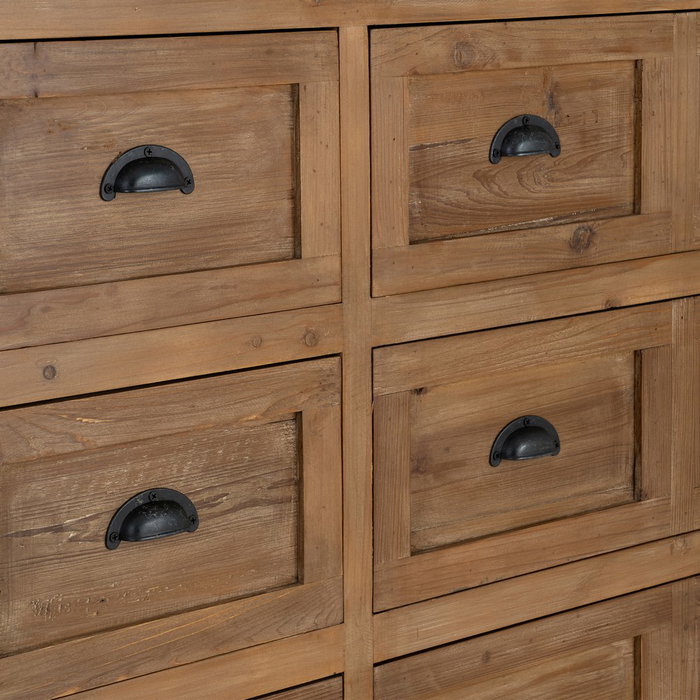 Cómoda Madera Reciclada Salón 160 X 40 X 90 cm