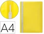 Q-connect Carpeta Dossier Fastener Plástico DIN A4 Amarilla 35x325x250 mm