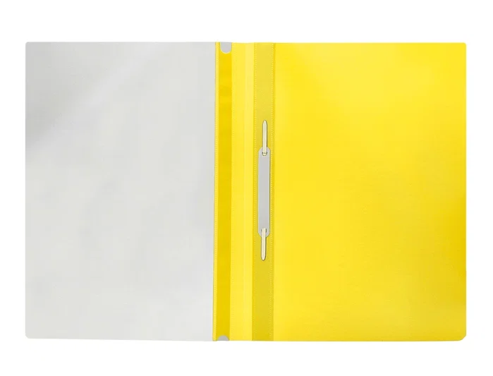 Q-connect Carpeta Dossier Fastener Plástico DIN A4 Amarilla 35x325x250 mm Q-connect Carpeta Dossier Fastener Plástico DIN A4 Amarilla 35x325x250 mm
