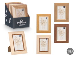 Giftdecor Portafotos Relieve 10x15 cm Surtidos (Set de 24)