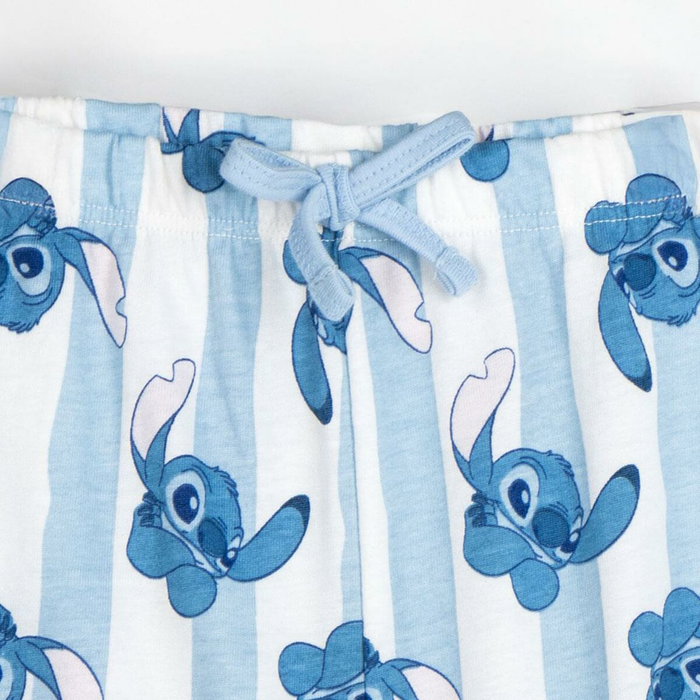 Cerdá Pijama Corto Single Jersey Stitch 8 Años Azul