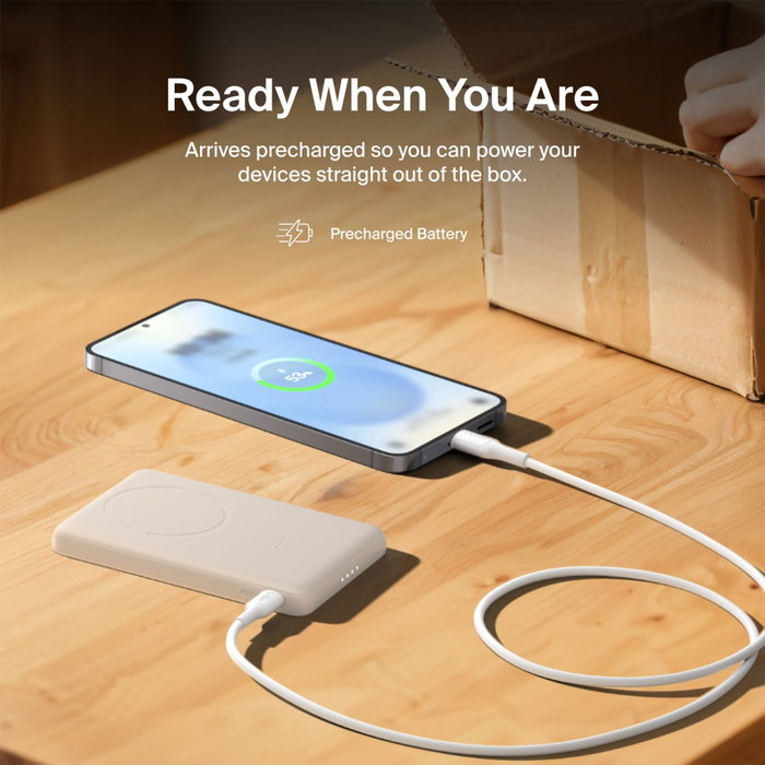 Belkin BoostCharge Slim 5000mAh MagSafe 7,5W BPD020hqSA Belkin BoostCharge Slim 5000mAh MagSafe 7,5W BPD020hqSA