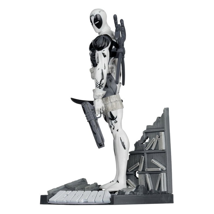 Marvel Collection Estatua PVC 1/10 Deadpool (The New Mutants #98) (Line Art) (Gold Label) 17 cm Marvel Collection Estatua PVC 1/10 Deadpool (The New Mutants #98) (Line Art) (Gold Label) 17 cm