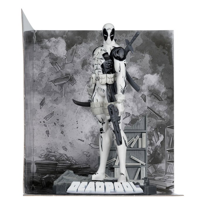 Marvel Collection Estatua PVC 1/10 Deadpool (The New Mutants #98) (Line Art) (Gold Label) 17 cm Marvel Collection Estatua PVC 1/10 Deadpool (The New Mutants #98) (Line Art) (Gold Label) 17 cm