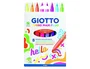 Giotto Turbo Maxi Fluo Estuche de 8 Rotuladores Colores Surtidos Fluo