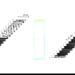 Transcend M.2 2280 SSD 2TB SATA3, 560 MB/s, TLC, 3D NAND - Modelo 825S