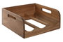 DKD Home Decor Botellero de Acacia Apilable Natural de 3 Compartimentos