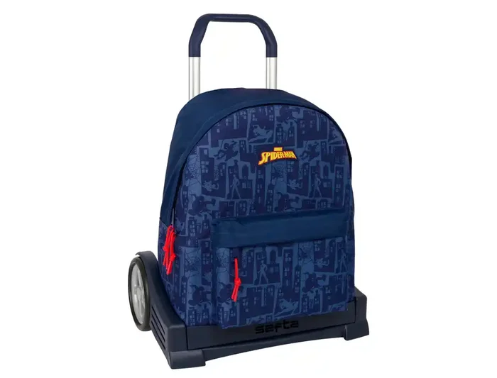 Safta Mochila con Carro Evolution Spiderman 774 420x330x150 mm Safta Mochila con Carro Evolution Spiderman 774 420x330x150 mm
