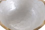 DKD Home Decor Ensaladera de Mango Nacarado Blanco