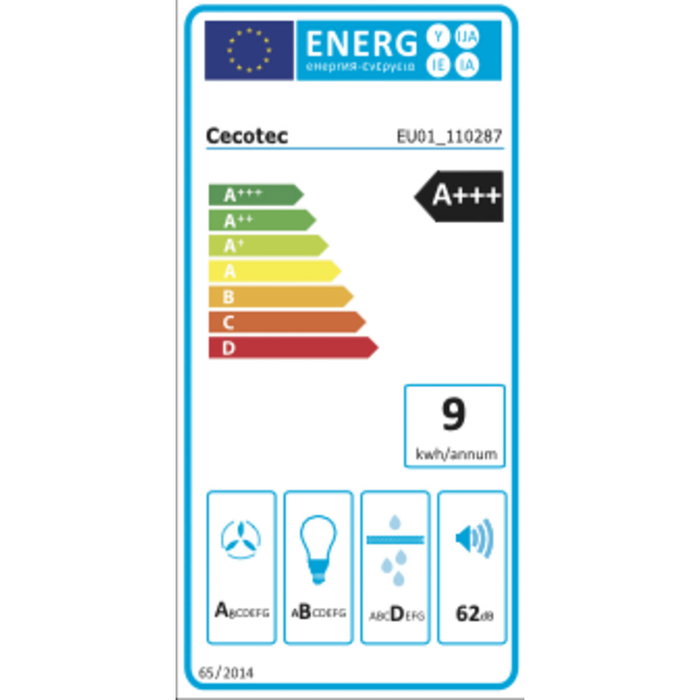 Campana Convencional Cecotec Flux TLT 704400