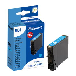 Pelikan Cartucho de Tinta Compatible Epson E81 T1812 Cian
