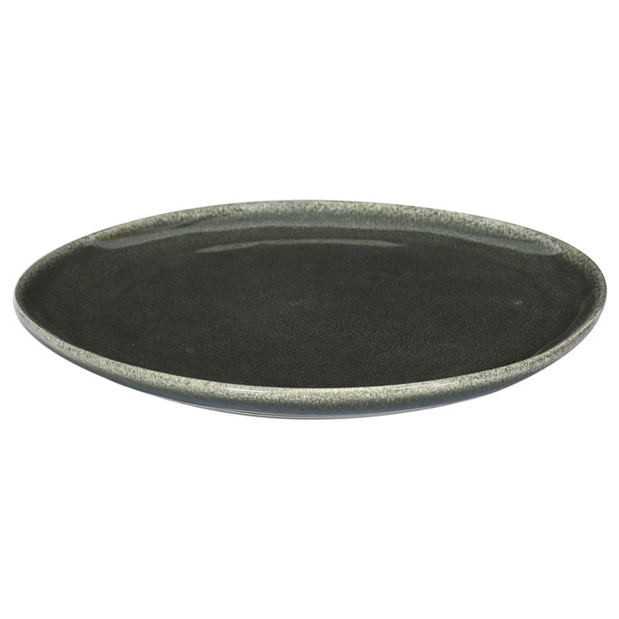 Home Deco Factory Plato Llano Verde 27 cm Natural