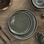 Home Deco Factory Plato Llano Verde 27 cm Natural