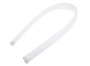 Vivolink Funda para Cables Manga Expandible Pro 12mm 4.8m Blanca con Cremallera - Organizador de Cables