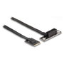 DeLOCK Adaptador M.2 Key A+E a PCIe x1 NVMe con cable de 20 cm, angular