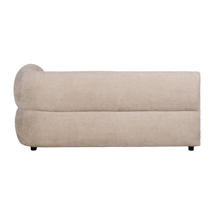 Sofá Módulo Derecho Beige Tejido Salón 151 X 92 X 65 cm