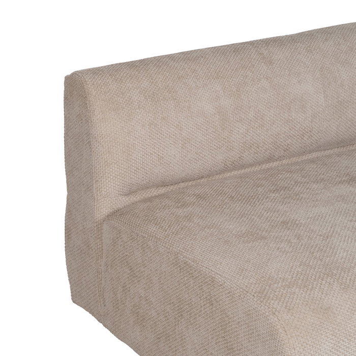 Sofá Módulo Derecho Beige Tejido Salón 151 X 92 X 65 cm