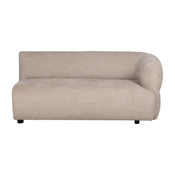 Sofá Módulo Derecho Beige Tejido Salón 151 X 92 X 65 cm
