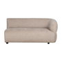 Sofá Módulo Derecho Beige Tejido Salón 151 X 92 X 65 cm