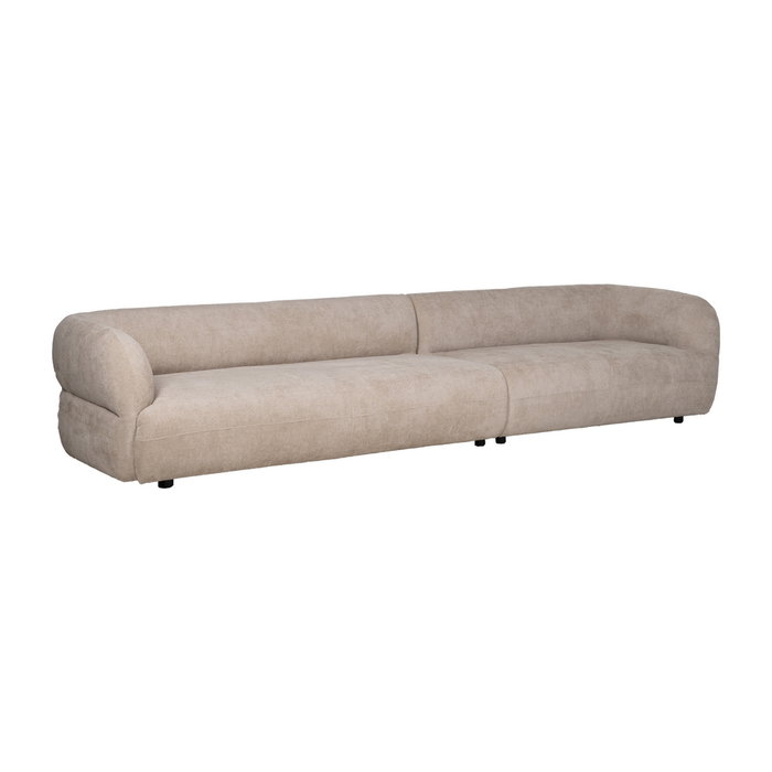 Sofá Módulo Derecho Beige Tejido Salón 151 X 92 X 65 cm
