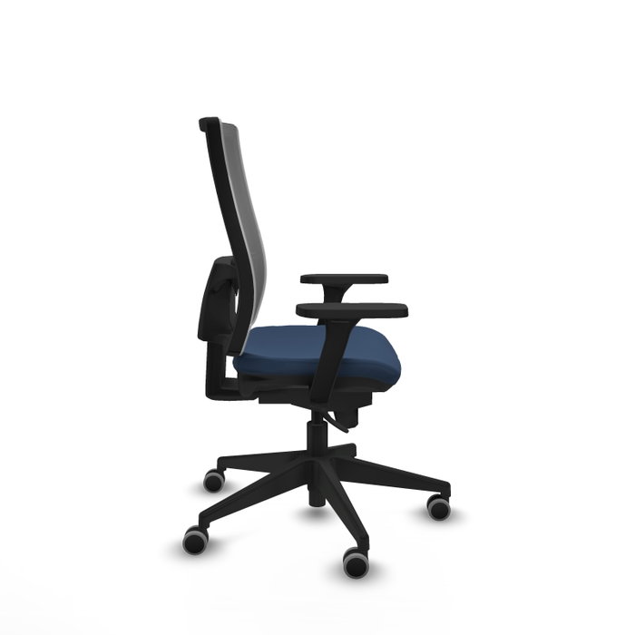 PIQUERAS Y CRESPO Silla de oficina Horna Azul Marino y Gris PIQUERAS Y CRESPO Silla de oficina Horna Azul Marino y Gris