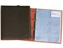 Pardo Tarjetero Folio 4 Anillas Similpiel Negro para 320 Tarjetas 320x275 mm