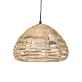 Lámpara Techo Natural Cuerda de Papel 33 X 33 X 21,50 cm