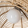 Lámpara Techo Natural Cuerda de Papel 33 X 33 X 21,50 cm