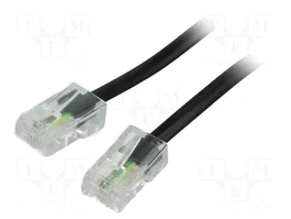 GOOBAY Cable telefónico RJ45 de 3m negro