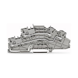 WAGO 2003-6642 Terminal de conexión Push-in CAGE CLAMP Gris