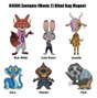 Monogram Int. Zootrópolis 2 blind pack Series 1 Expositor (12)