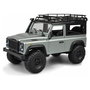 AMEWI D90X12 Camión Oruga RC Crawler 1:12 4x4 Con Motor Eléctrico, Batería LiIon 7.4V 1200mAh, Radio 2.4GHz, Color Negro/Plata, Para Niños 8+ Años
