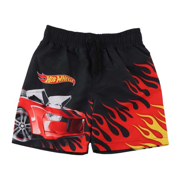 Hot Wheels Bermuda Baño 6 Años - Modelos Surtidos Negro Hot Wheels Bermuda Baño 6 Años - Modelos Surtidos Negro