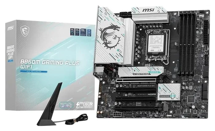 MSI B860M GAMING PLUS WIFI micro ATX DDR5 LGA 1851