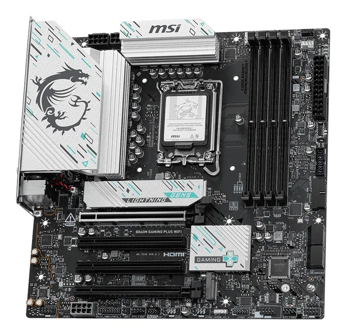 MSI B860M GAMING PLUS WIFI micro ATX DDR5 LGA 1851