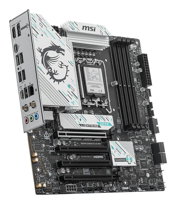 MSI B860M GAMING PLUS WIFI micro ATX DDR5 LGA 1851
