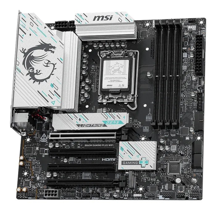 MSI B860M GAMING PLUS WIFI micro ATX DDR5 LGA 1851