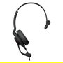 Jabra Evolve2 30 SE MS Mono Headset Alámbrico USB-A para Microsoft Teams, Auricular Monoaural Supraaural con Cancelación Pasiva de Ruido, Negro, Peso Ligero 92g