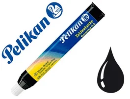 Pelikan Tinta China Negra Cargador 9 ml Blister 1 Unidad
