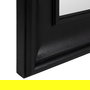 Espejo Negro Dm-Madera 125 X 9 X 201 cm
