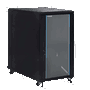 Phasak Armario Rack 19'' Phasak Pro 22U 600x1000 Negro Montado