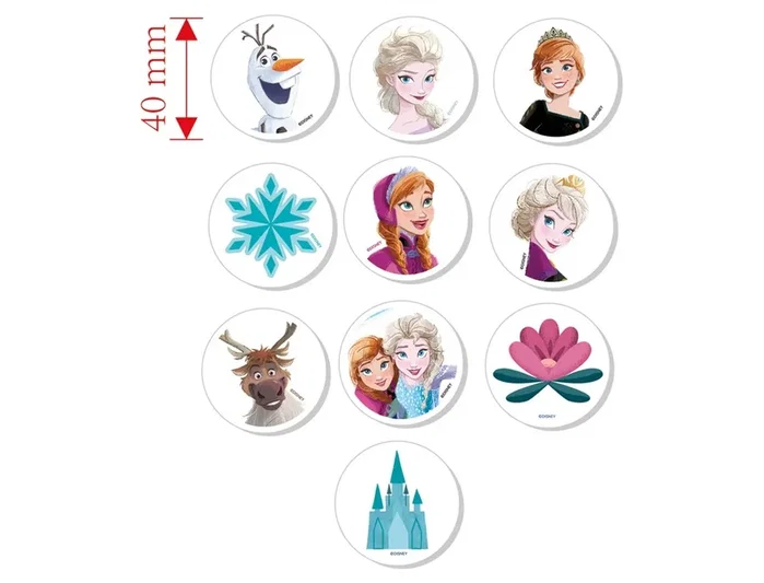 Safta Set de 10 Gomas de Borrar Frozen Safta Set de 10 Gomas de Borrar Frozen