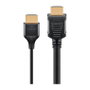 Goobay Cable HDMI Slim High-Speed con Ethernet 4K @ 60Hz, 1m, Negro