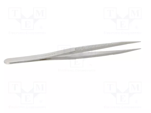 LINDSTRÖM Pinza recta de 120mm para trabajos de precisión
