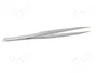 LINDSTRÖM Pinza recta de 120mm para trabajos de precisión