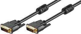 MicroConnect Cable DVI-D (24+1) Enlace Dual con Ferrita, 2m