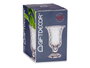 Giftdecor Copa de Vidrio Diamantes Transparente (Pack de 6)