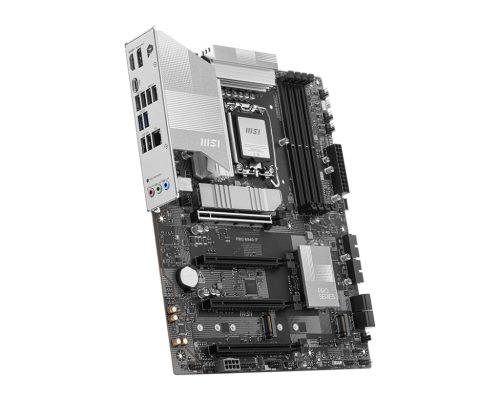 MSI PRO B860-P Placa Base Intel B860 LGA 1851 (Socket V1) ATX DDR5 M.2 4 DIMM 5 Gigabit Ethernet PC 911-7E41-002