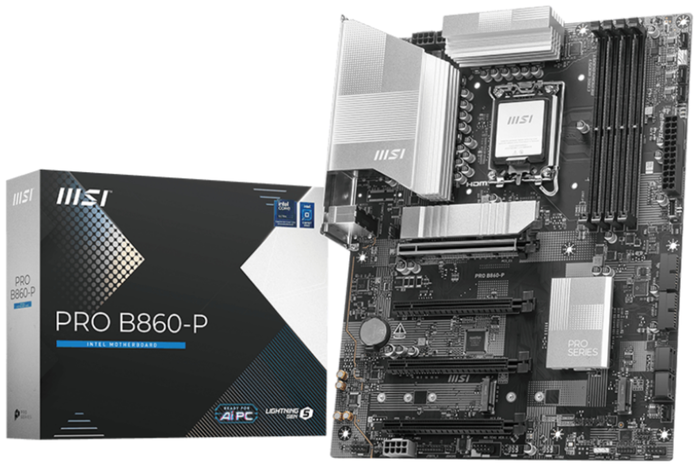 MSI PRO B860-P ATX Intel B860 LGA 1851 DDR5
